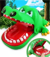Krokodil met Kiespijn - Spel Bijtende Krokodil – Krokodil Tanden Spel - Reisspel – Drankspel