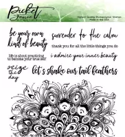 Let's Shake Our Tail Feathers Clear Stamps (BB-114)