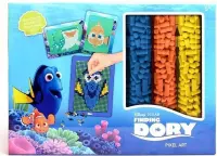 Disney Pixar Finding Dory Pixel Kunst Knutsel Set voor Kinderen Jongens en Meisjes – 24x18x1cm | Knutselset voor Kinderen | Ministeck Hobbypakketten | Pixelen