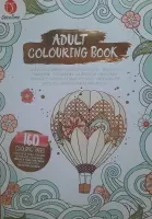 Kleurboek voor volwassenen Luchtballon - 160 kleurplaten voor urenlang kleuren
