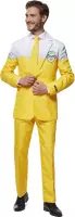 Suitmeister Premium Beer Yellow - Mannen Bier Pak - Goud Geel - Bier Kostuum - Carnaval - Maat XXL