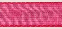 Band Organdy Pink Dark 0 1 / 8in 32 10 / 12ft - Rayher 2x 10meter 3mm