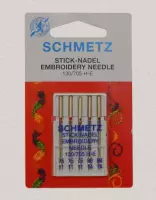 Schmetz Borduurmachinenaalden - embroidery - 130/705 H-E - 75-75-75-90-90