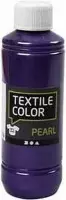 Textielverf - Violet - Parelmoer - Creativ Company - 250 ml