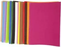 EVA foam vellen, A4 21x30 cm, dikte 2 mm, , zelfklevend, 30div vellen