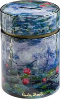 Goebel - Claude Monet | Spaarpot Waterlelies in de avond | Metaal - 11cm