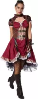 dressforfun - Steampunk edelvrouw L - verkleedkleding kostuum halloween verkleden feestkleding carnavalskleding carnaval feestkledij partykleding - 302297
