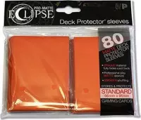 Ultra Pro Eclipse PRO-Matte Sleeves: Standaard Orange (66x91mm) - 80 stuks