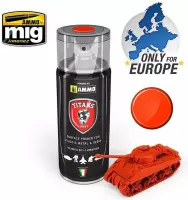 AMMO MIG TTH105 Royal Red - Matt - Primer - Acryl spray Verf spuitbus