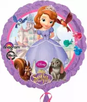 Prinsesje Sofia folie ballon met helium