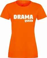 Oranje shirt Koningsdag | Dramaqueen | Maat L