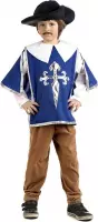 Musketier Kostuum | Vechter Voor De Koning Musketier Porthos | Jongen | Maat 146 | Carnavalskleding | Verkleedkleding