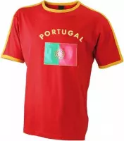 Rood heren shirt Portugal L