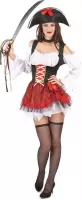 LUCIDA - Sexy piraten outfit met tule rok voor dames - S/M