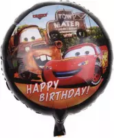 Cars Happy Birthday Folie Ballon 18 inch