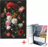 Diamond Painting Bloemen in Vaas 30x50 Vierkant Full met e-book, Hebron®