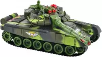 Speelgoed tank met afstandsbediening - met geluidseffecten - Tank - Groen