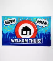 Gevelvlag 90 x 150 cm Welkom Thuis