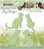 ADD10023 - Die - Amy Design - Animal Medley - Cats and Dogs