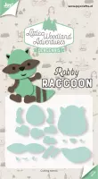 Joy!Crafts Snijstencil - LWA Dendennis Robby Raccoon