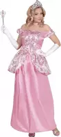 Widmann - Koning Prins & Adel Kostuum - Charmante Prinses Charissa - Vrouw - roze - Small - Carnavalskleding - Verkleedkleding