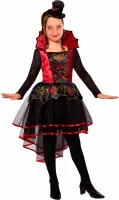Victoriaanse vampier outfit voor meisjes - Verkleedkleding