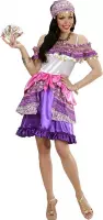 Zigeuner & Zigeunerin Kostuum | Traditionele Zigeunerin Kostuum | Maat 140 | Carnaval kostuum | Verkleedkleding