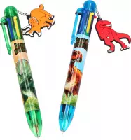Depesche Dino World 6 kleuren pen