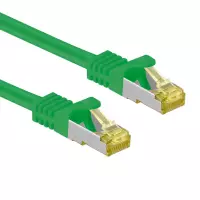 Wentronic 91640 - Cat 6 STP-kabel - RJ45 - 10 m - Groen