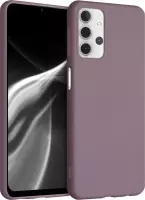 kwmobile telefoonhoesje voor Samsung Galaxy A32 5G - Hoesje voor smartphone - Back cover in druivenblauw