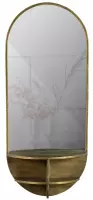 BePureHome Look A Like Spiegel - Antique Brass - 83x36x20