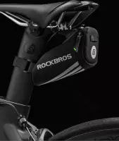 Rockbros compacte zadeltas - Licht gewicht - Waterdicht - schokbestendige - Refelectereend