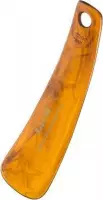 Retro schoen trekker lepel met Hoorn motief 16cm
