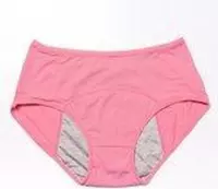 Menstruatieondergoed - maat 40/42 - roze onderbroek met absorptie - wasbaar incontinentie ondergoed