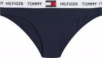 Tommy Hilfiger dames Tommy 85 bikini slip (1-pack) - blauw - Maat: M