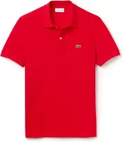 Lacoste Heren Poloshirt - Red - Maat L