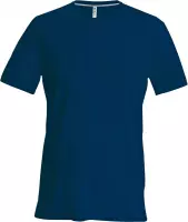 Kariban Heren Slim Fit Korte Mouw Bemanningshals T-Shirt (Marine)