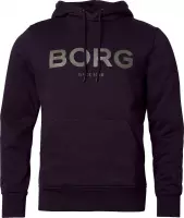 Björn Borg Logo Hoodie  - Trui - Sweater - Met Capuchon - Heren - Maat S - Zwart