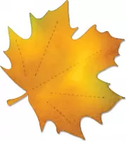 Sizzix Bigz Snijmal - Leaf Maple