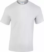 "Gildan Heavy Cotton T-shirt 180 GSM, Kleur Wit, Maat 3XL (6 Stuks)"