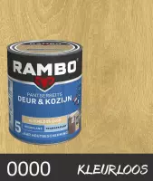 Rambo Deur & Kozijn pantserbeits hoogglans transparant kleurloos 0000 750 ml