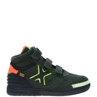 Munich Sneakers - Maat 28 - Unisex - Grijs - Oranje - Navy