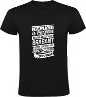 Niemand is Perfect - Brabant | Heren T-shirt | Zwart