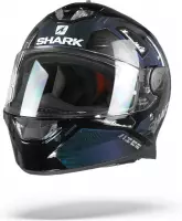 Shark Skwal 2 Venger Zwart Glitter Zwart KXK Integraalhelm - Motorhelm -  Maat L