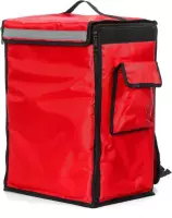 Planas® Bezorgtas Pro Comfort - Catering Tas 42 Liter - Pizzatas fluoriserend - Maaltijden Bezorgen - Warmhoudtas -  Deliver Tas Rood - Houdt De Maaltijden  Perfect Op temperatuur