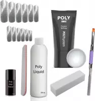 Easy Nails Polygel Kit - Starterset voor Nepnagels - Wit - Polyacryl Gel - Geschikt voor alle Nageltypes