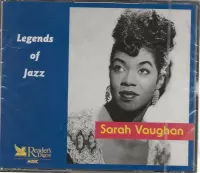 SARAH VAUGHAN - LEGENDS OF JAZZ 3 CD