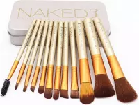 RRJ Naked3 Make-Up Kwasten set - 12 stuks