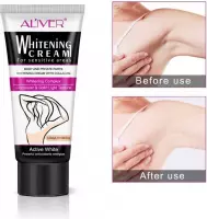 Whitening Cream - 60 ML - Maakt huid witter - Sensitive area -Whitening body cream