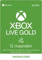 Microsoft Xbox Live Gold - 12 Maanden Abonnement - Xbox Series X|S, Xbox One & Xbox 360 Download